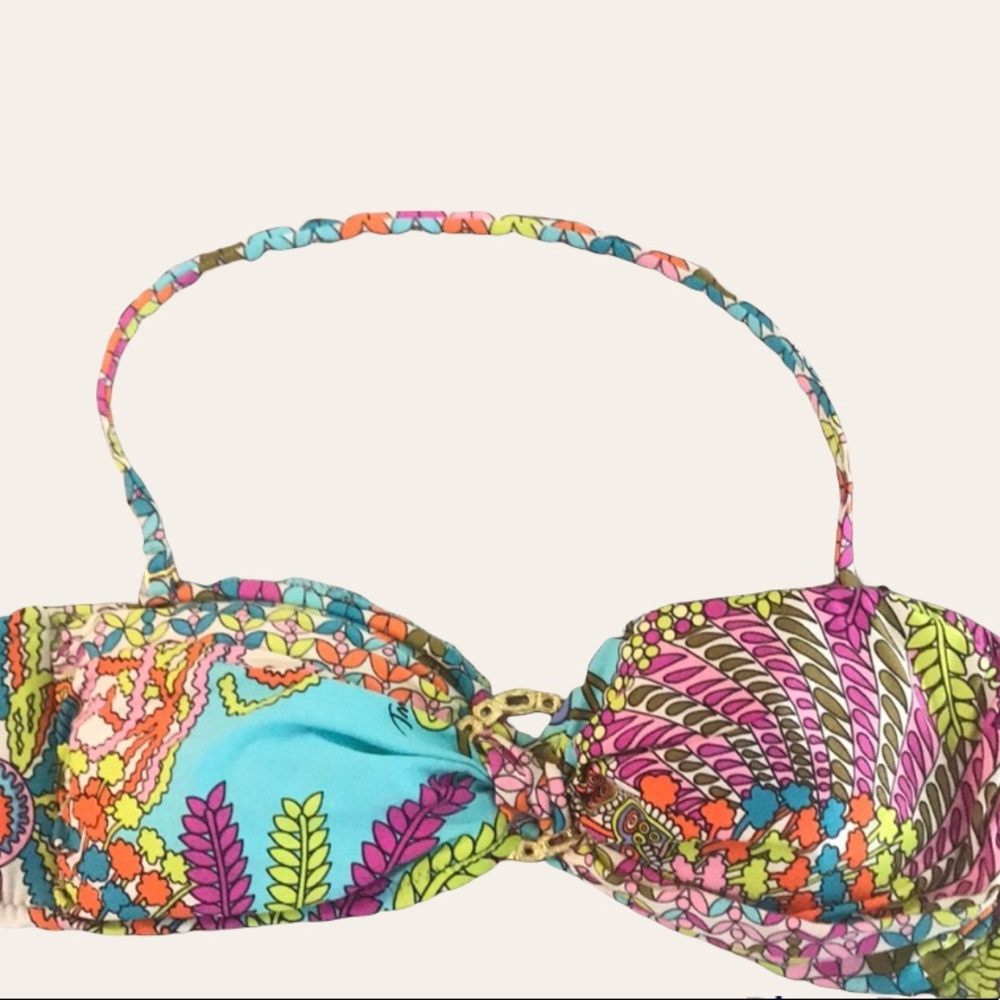 Trina Turk Printed Bikini Top